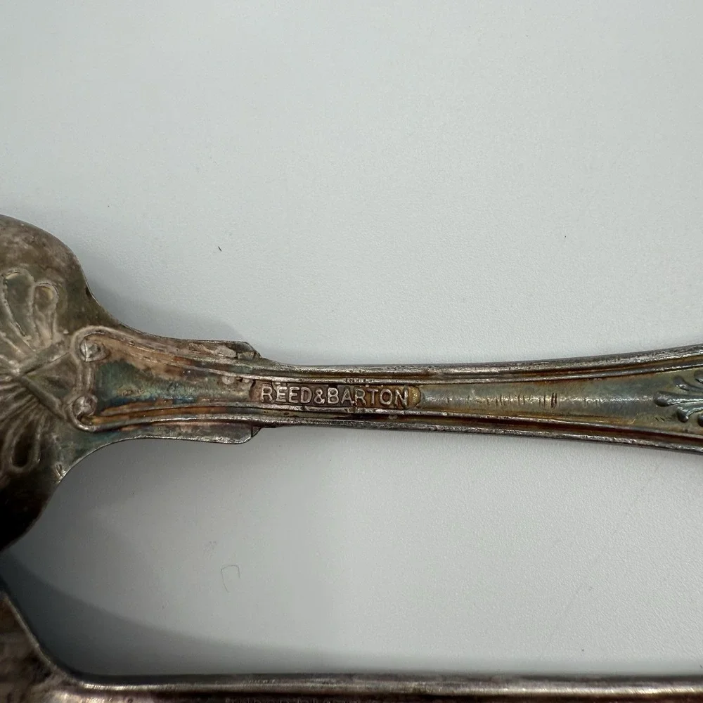 VINTAGE Reed & Barton Fairmont Hotel / Tudor Plate / Duro Plate Oneida Teaspoons